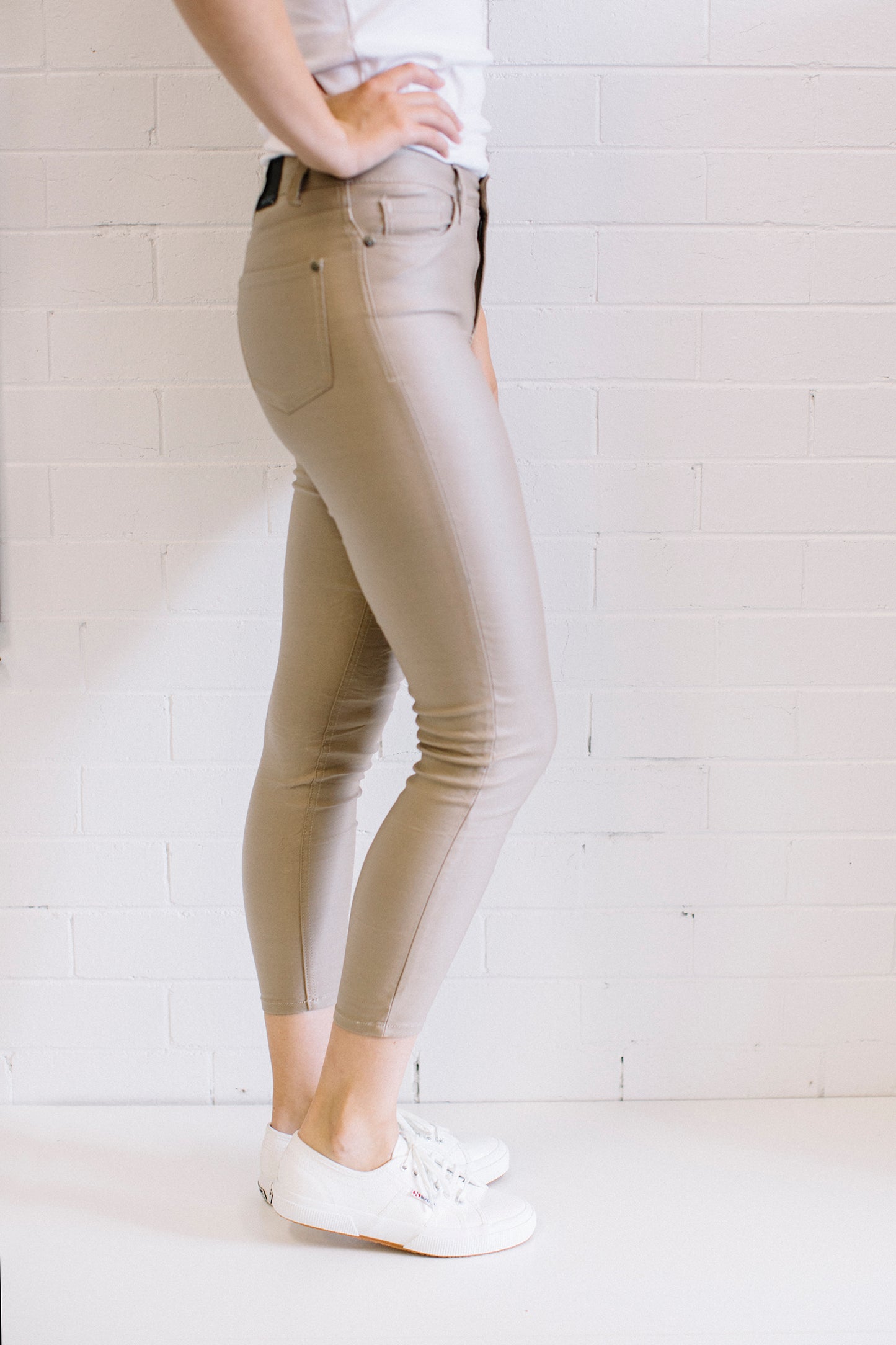 Wax Stretch 7/8 Women Mocha | Lyn Rose Boutique
