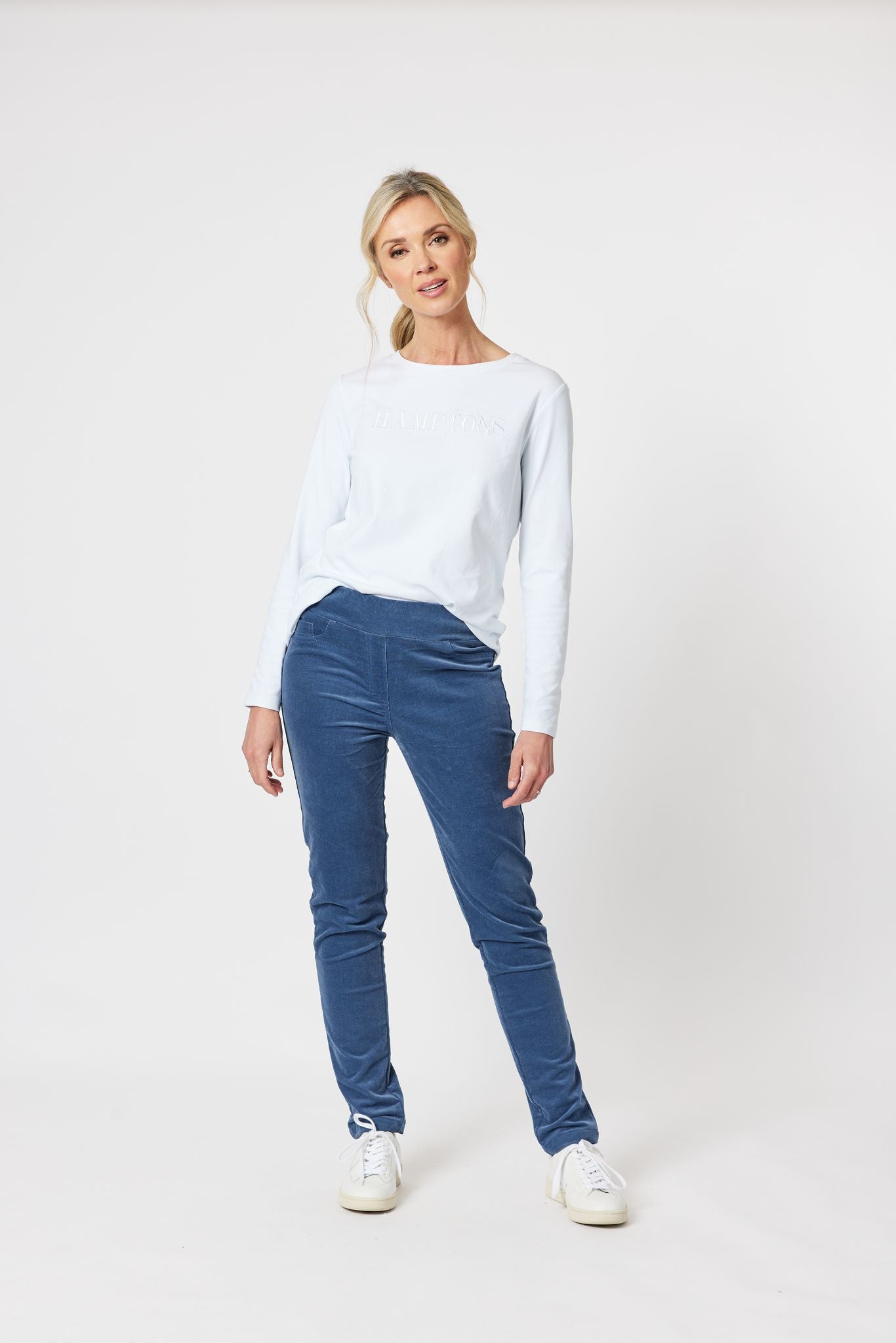 Pinwale Cord Pant - Wedge wood