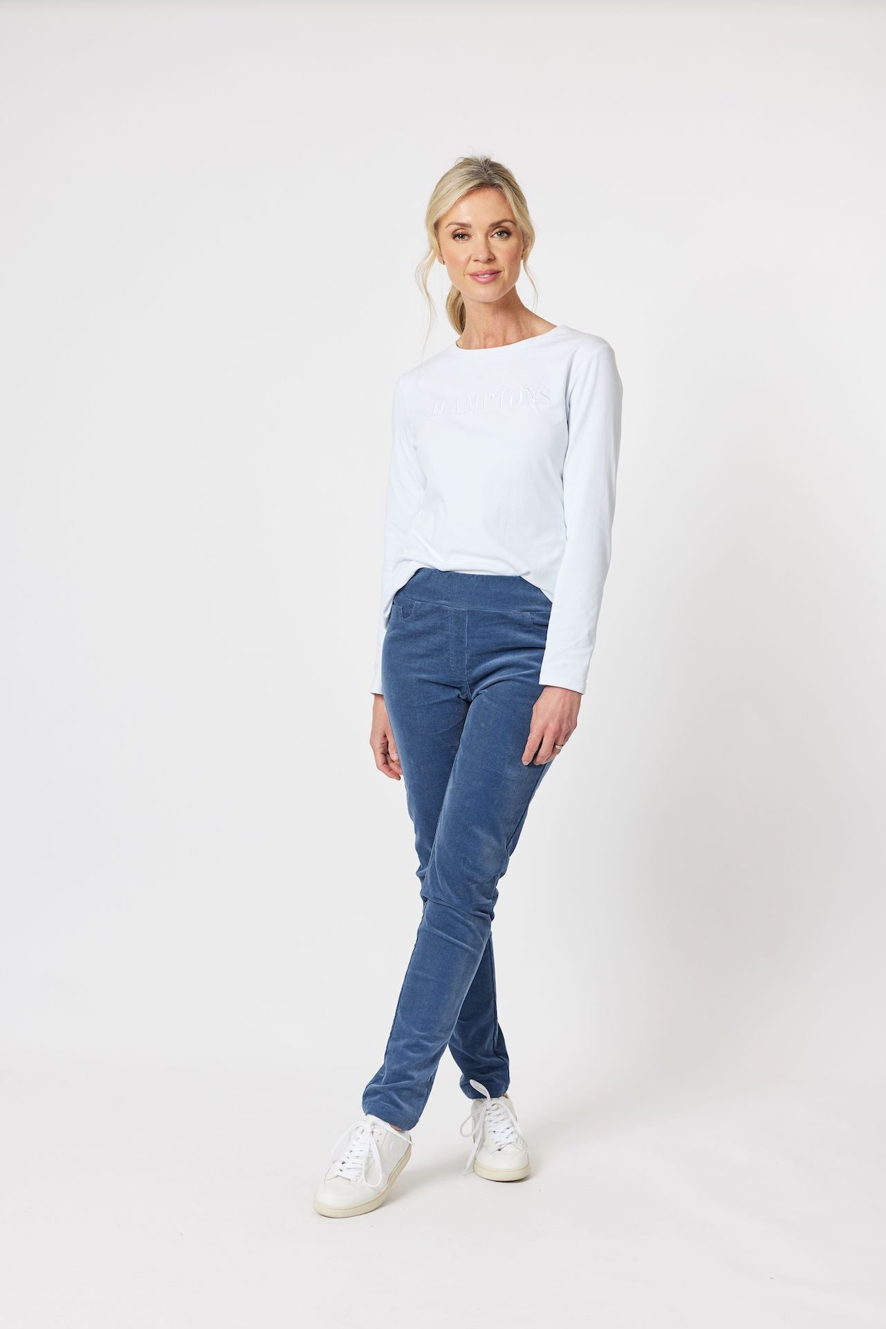 Pinwale Cord Pant - Wedge wood