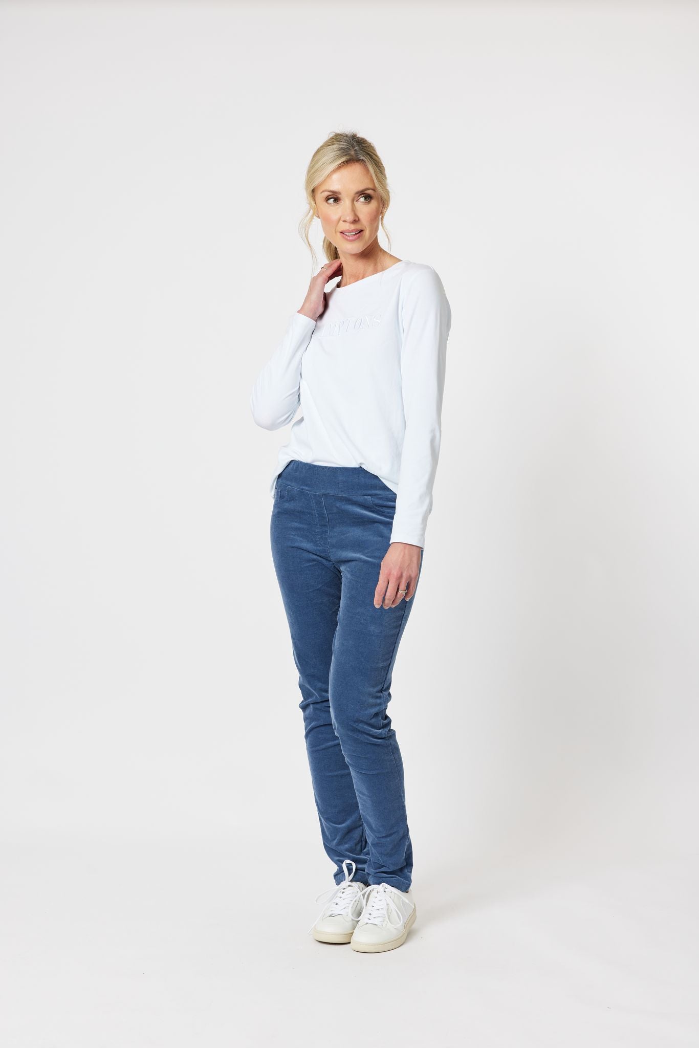 Pinwale Cord Pant - Wedge wood