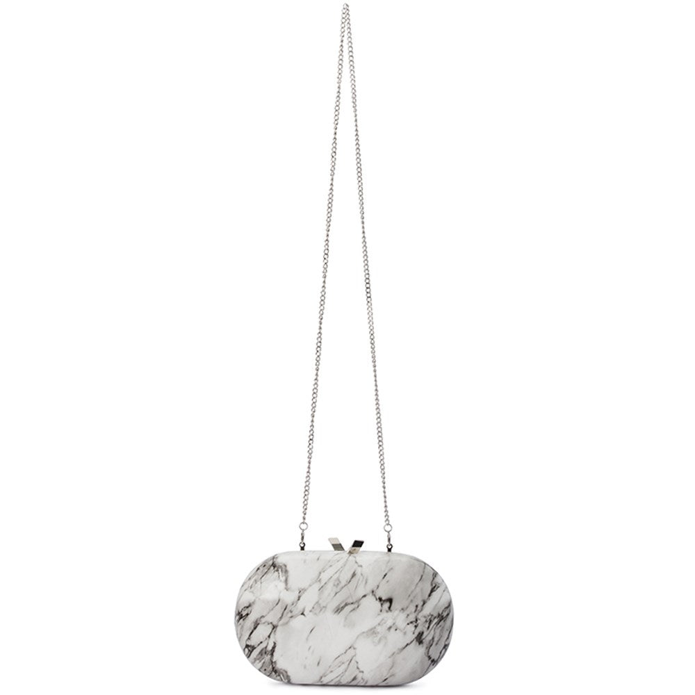 Quartz - Oval Clutch