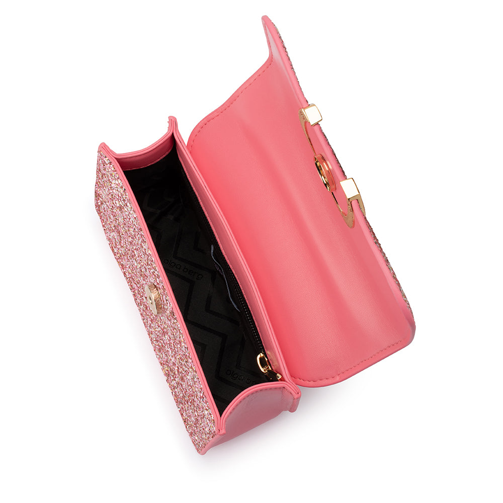 Lidia Glitter Cross Body Bag