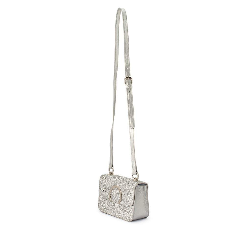 Lidia Glitter Cross Body Bag