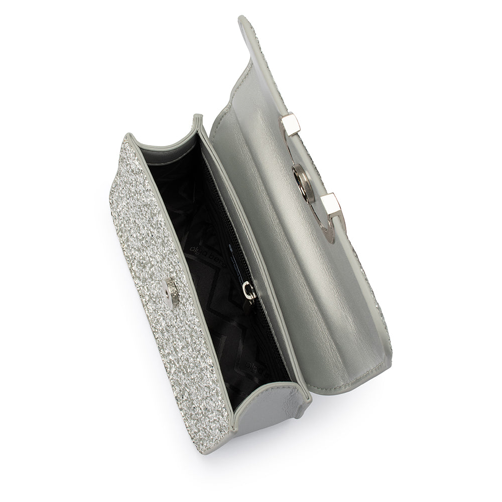 Lidia Glitter Cross Body Bag