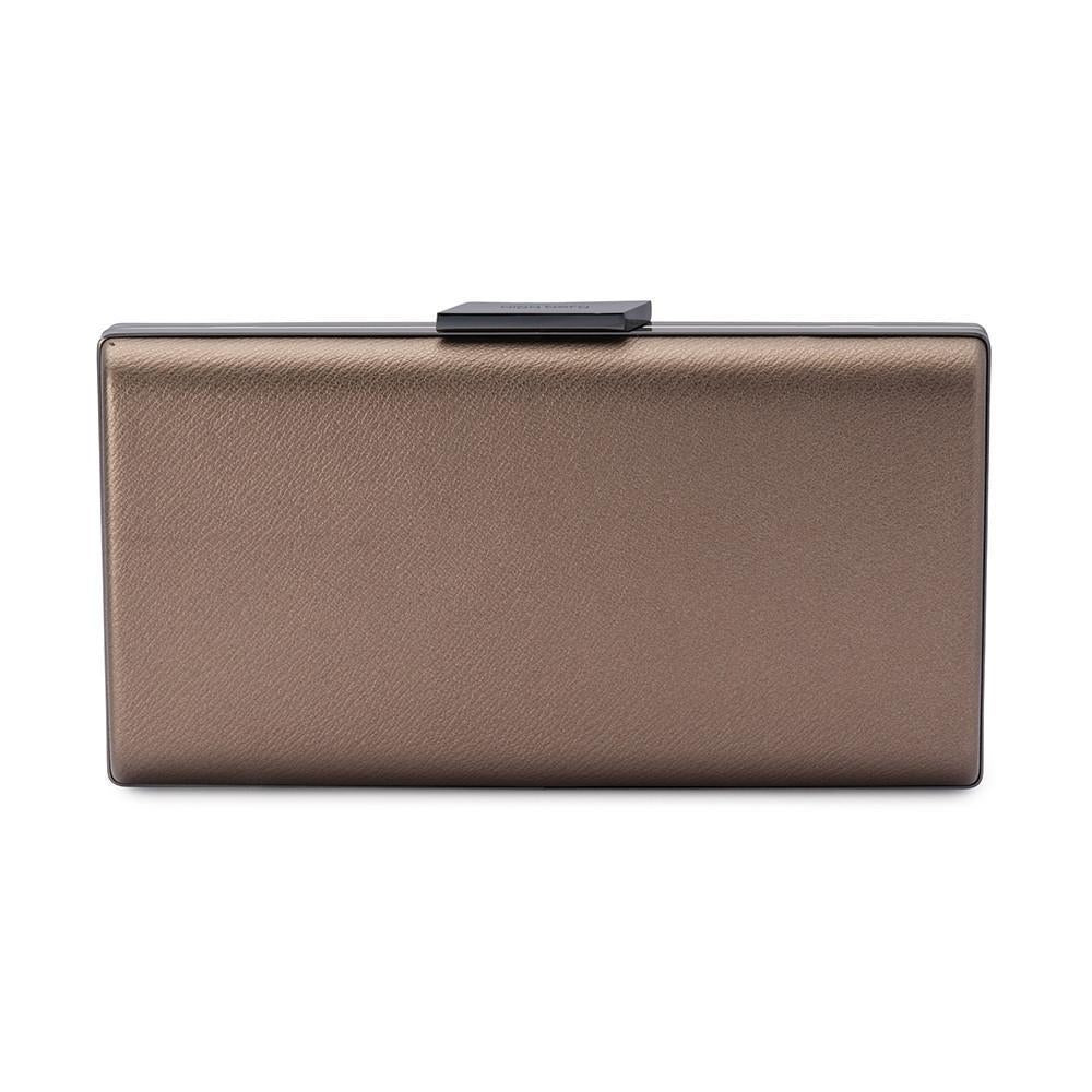 Kaito Simple Metallic Clutch | Lyn Rose Boutique