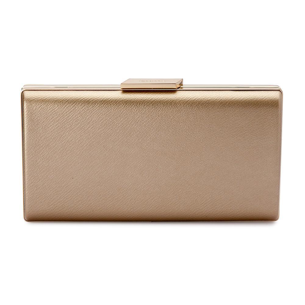 Kaito Simple Metallic Clutch | Lyn Rose Boutique