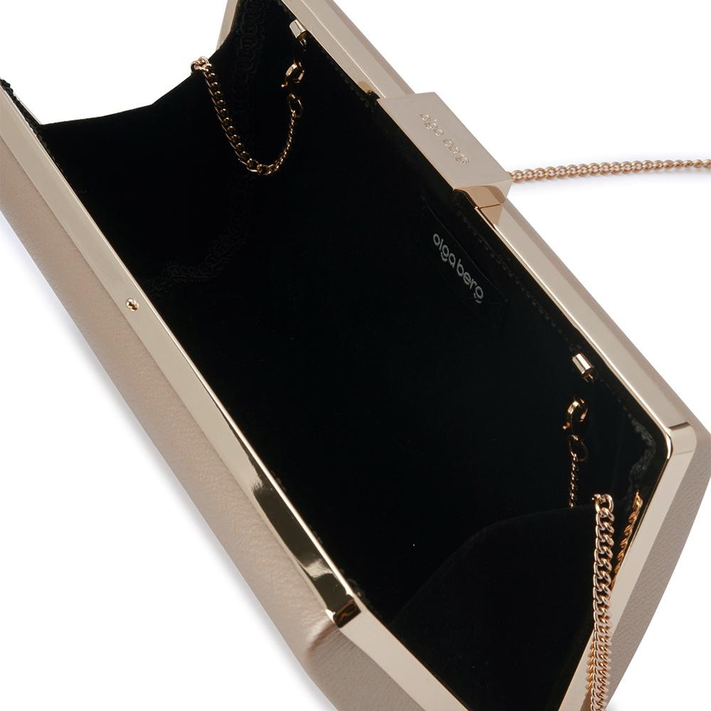 Kaito Simple Metallic Clutch | Lyn Rose Boutique