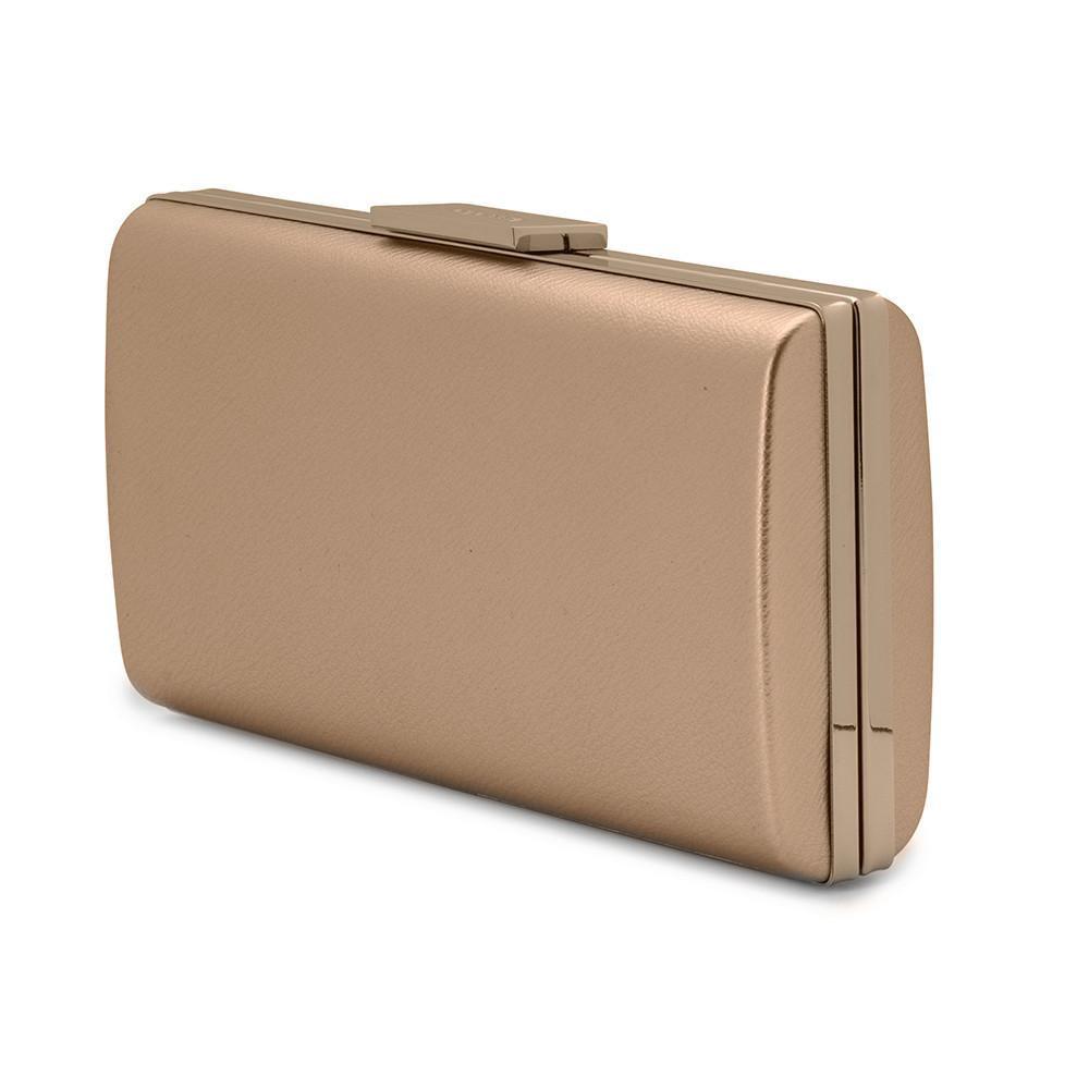 Kaito Simple Metallic Clutch | Lyn Rose Boutique