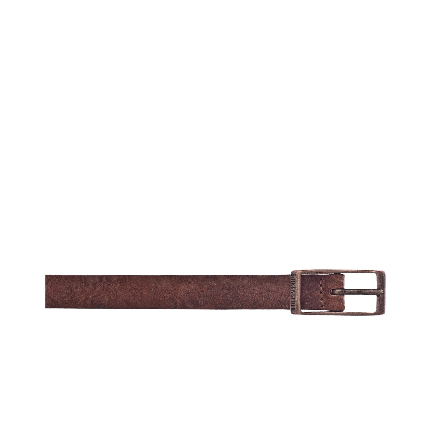 Ohio Grained Leather Belt 20mm - Cognac