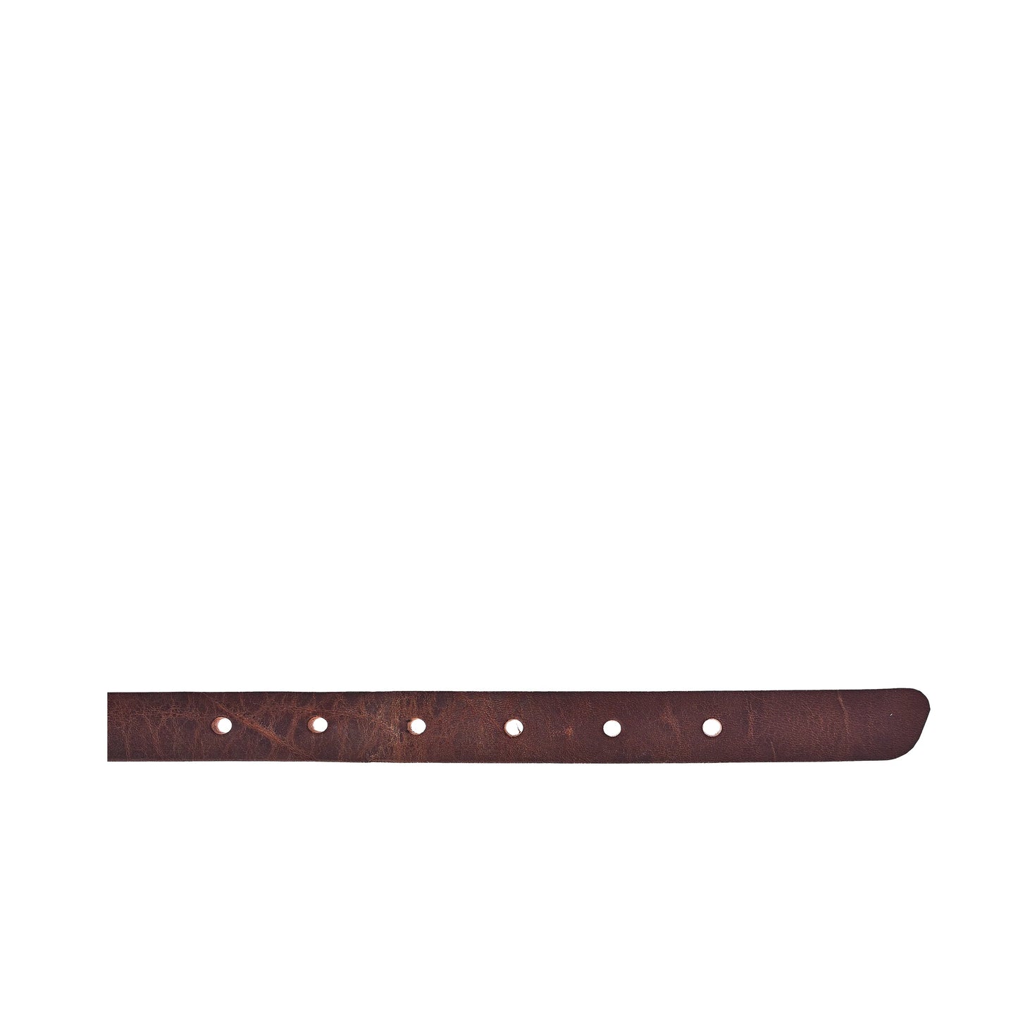 Ohio Grained Leather Belt 20mm - Cognac