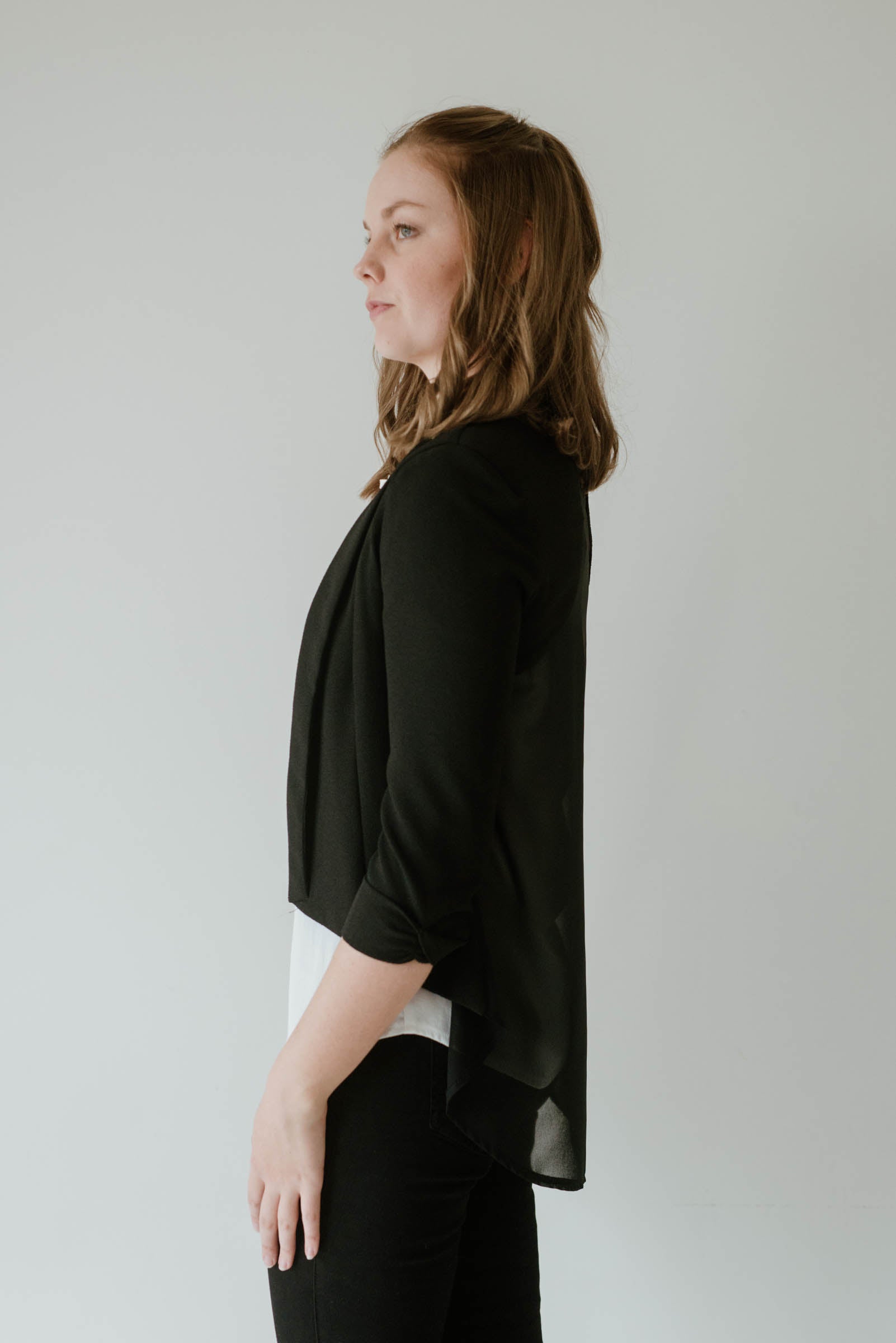 Chiffon Women Blazer | Lyn Rose Boutique