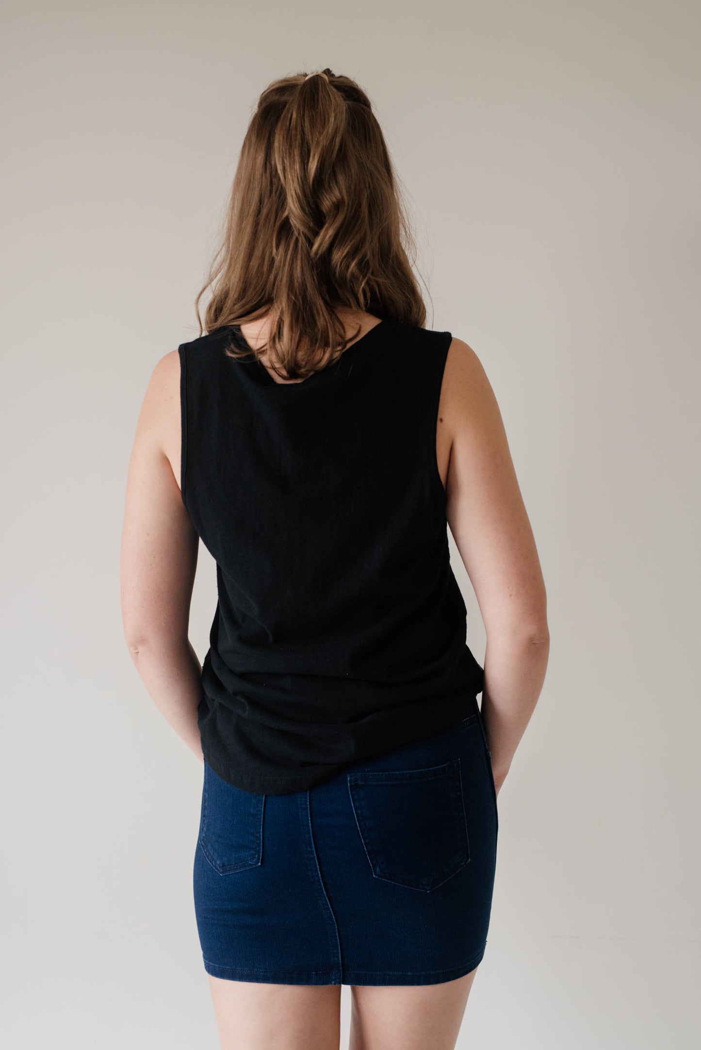 Maxim Denim Skirt Dark Wash | Lyn Rose Boutique