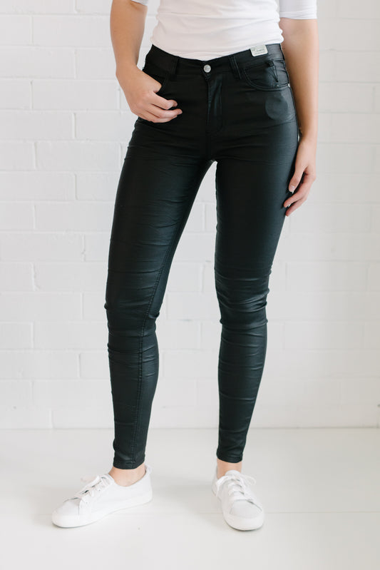 Wax Stretch Women Black | Lyn Rose Boutique