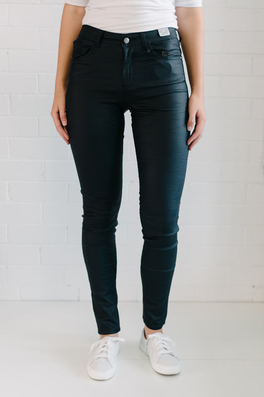 Wax Stretch Women Navy | Lyn Rose Boutique