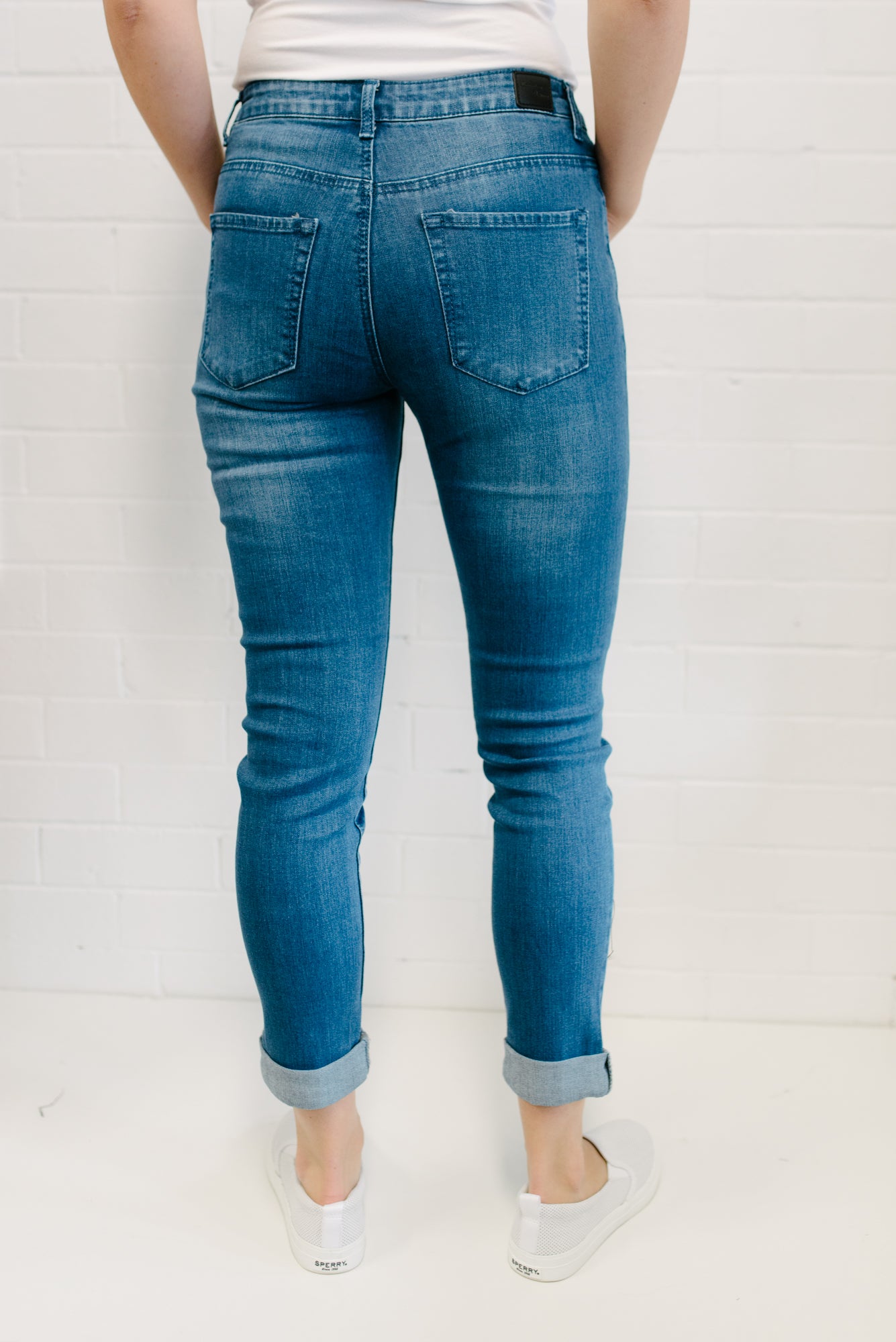 Boyfriend Jean Blue Women | Lyn Rose Boutique