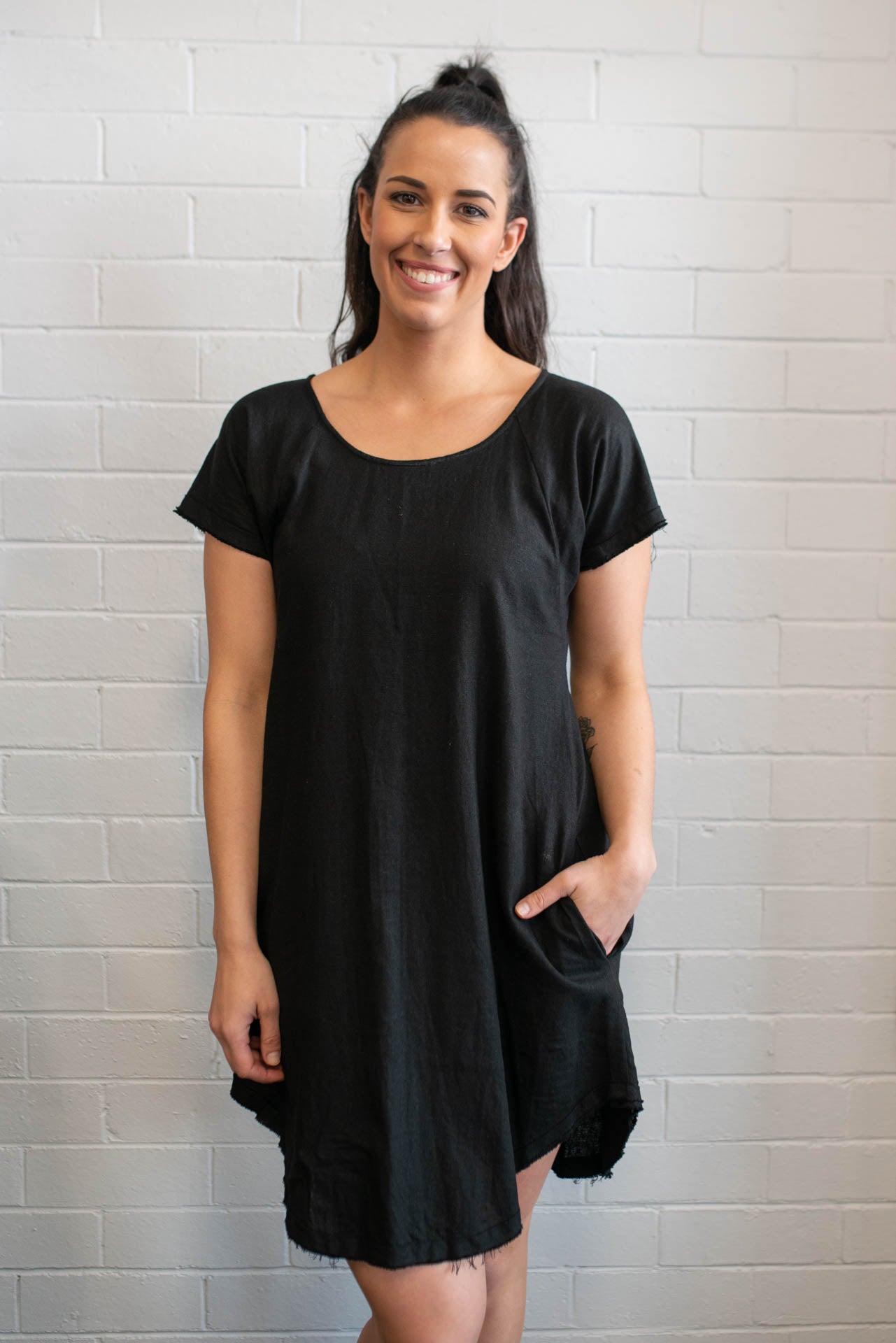 Ginger Women Dress Black | Lyn Rose Boutique
