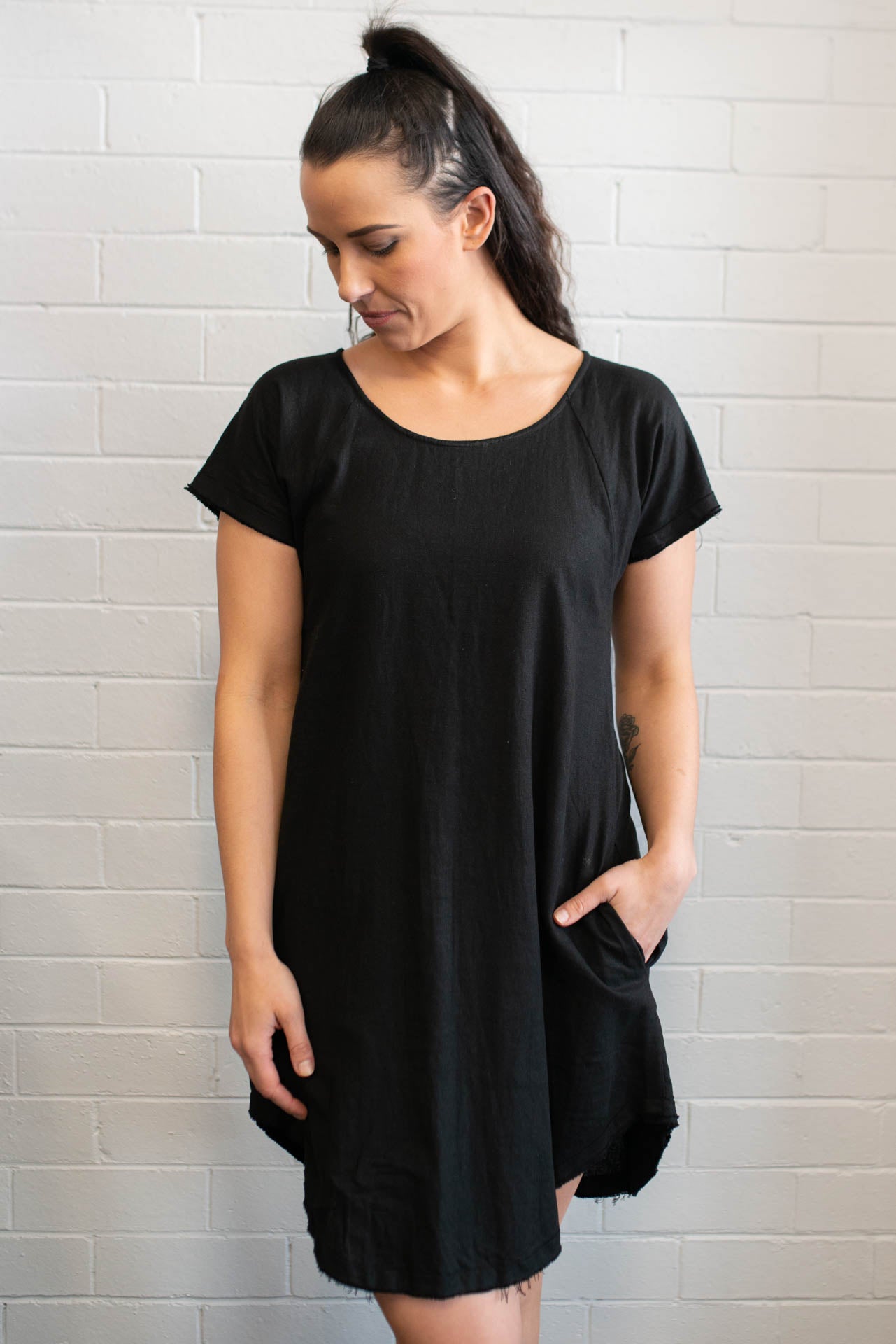 Ginger Women Dress Black | Lyn Rose Boutique