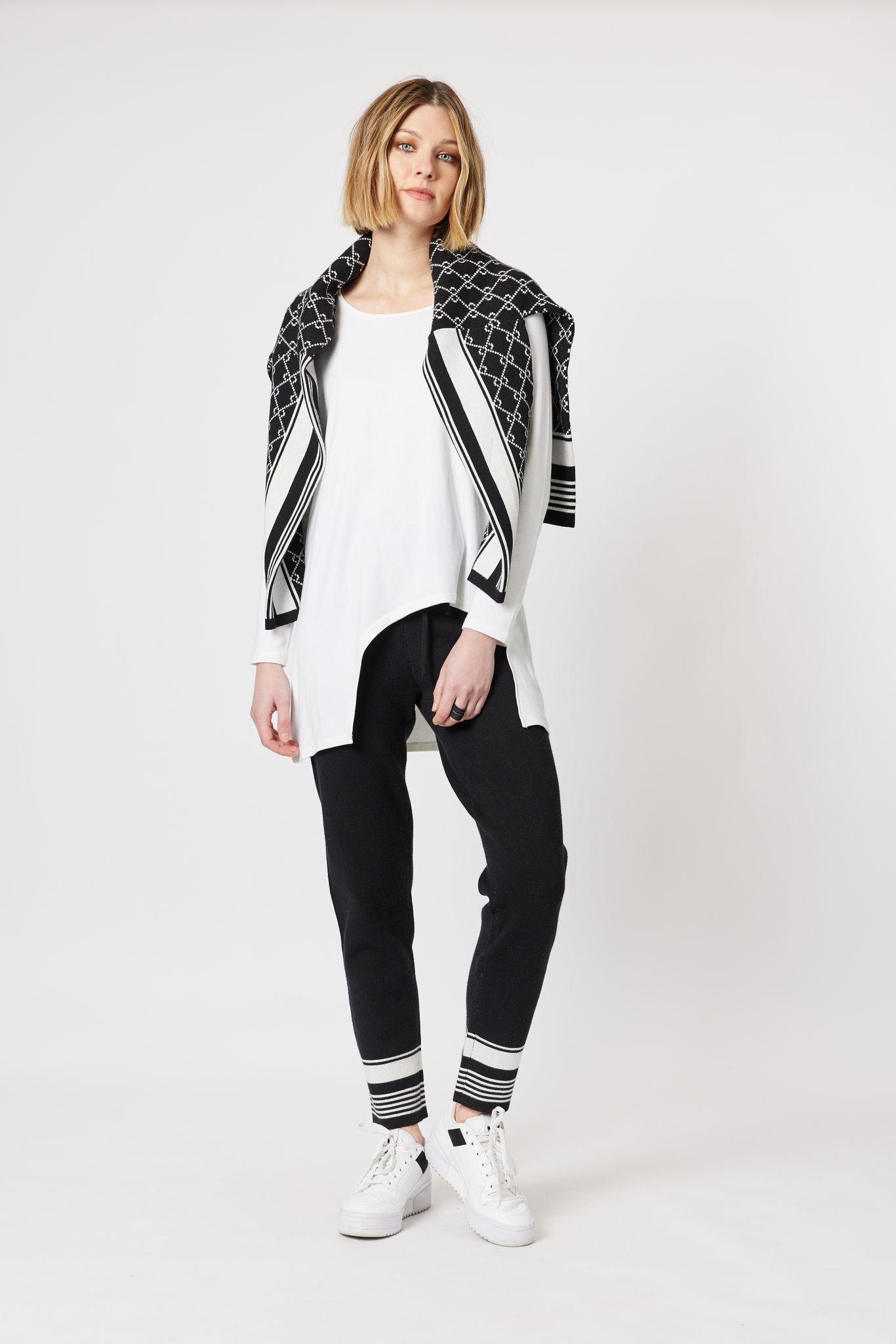 Mara Jersey Tee - Ivory
