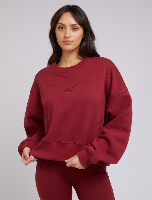 Active Tonal Sweater - Port
