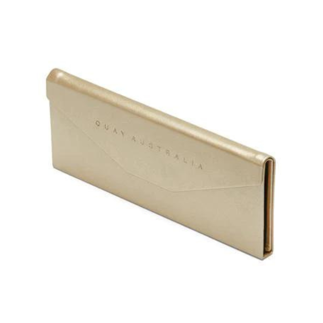 Quay - Tri fold Sunnies Case - Gold