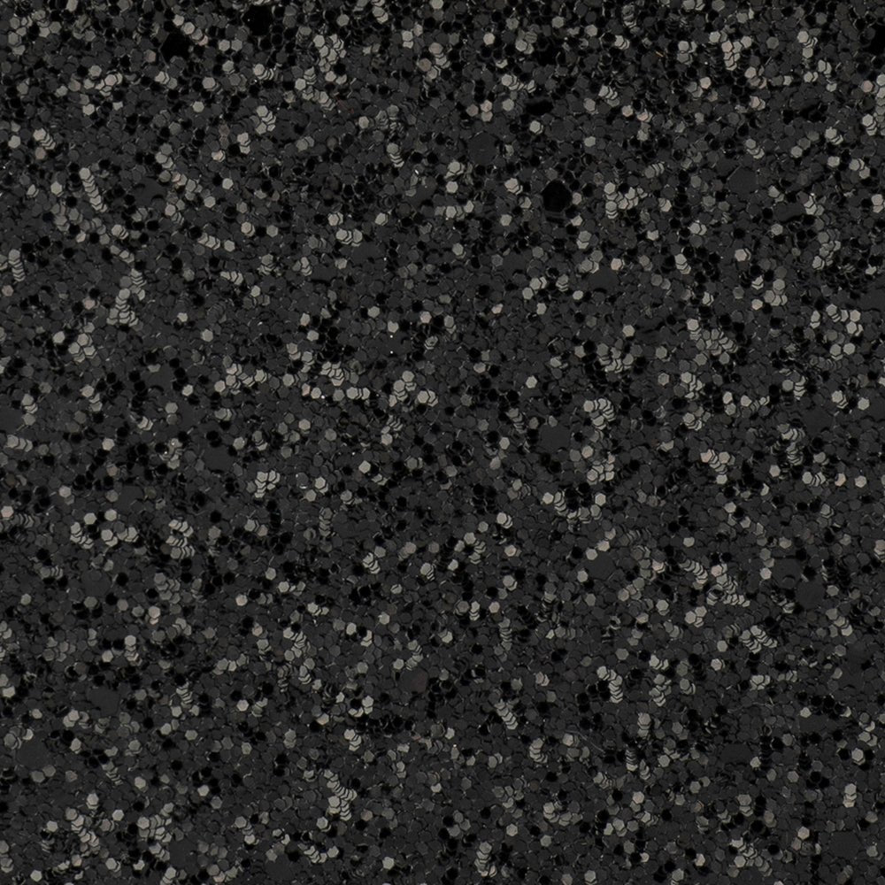 Rosie Glitter Clutch - Black