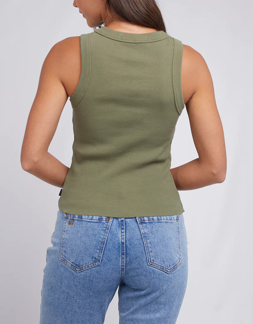 Greta Tank - Khaki