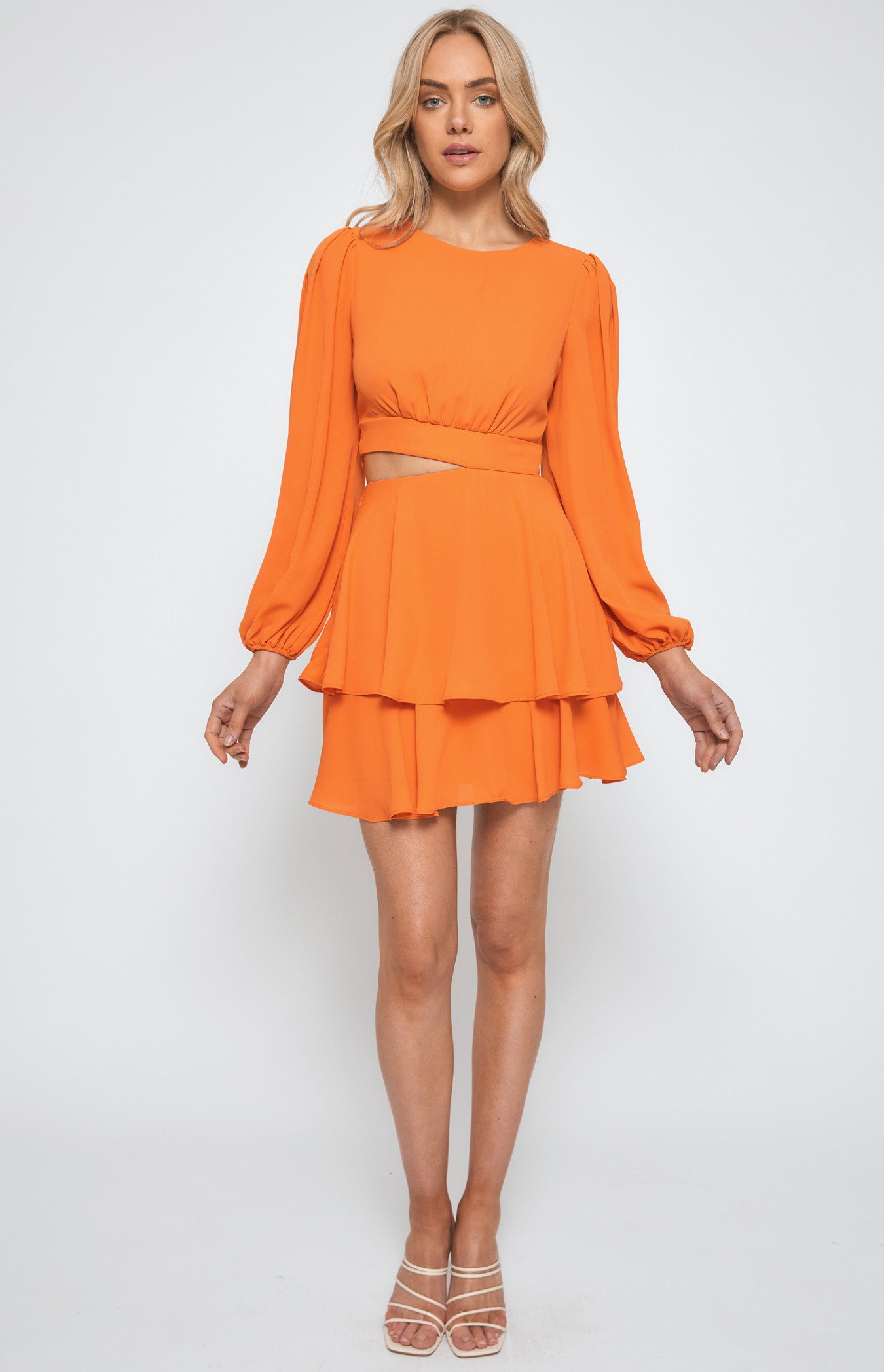 Tayla Mini Dress - Orange