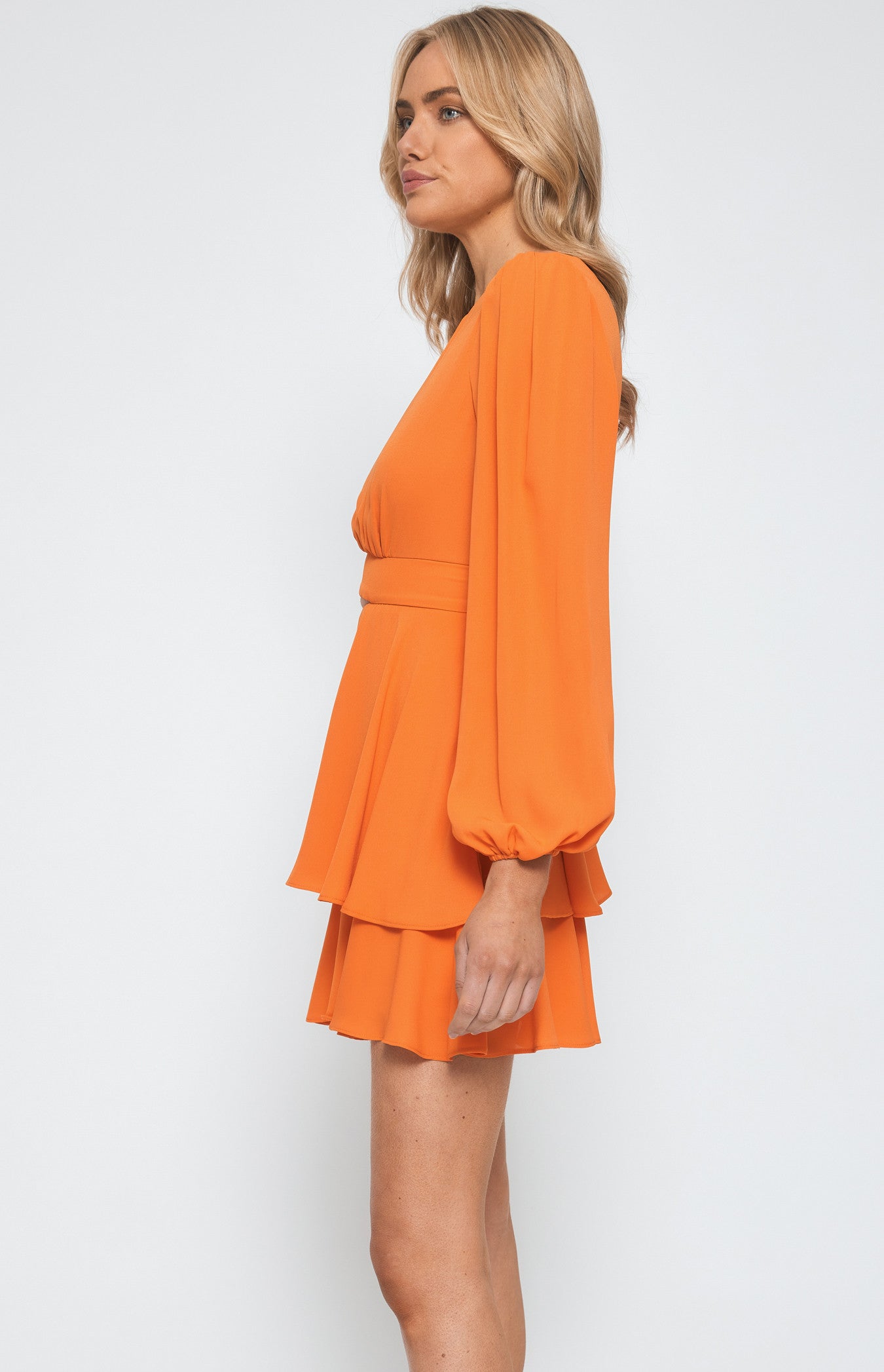 Tayla Mini Dress - Orange
