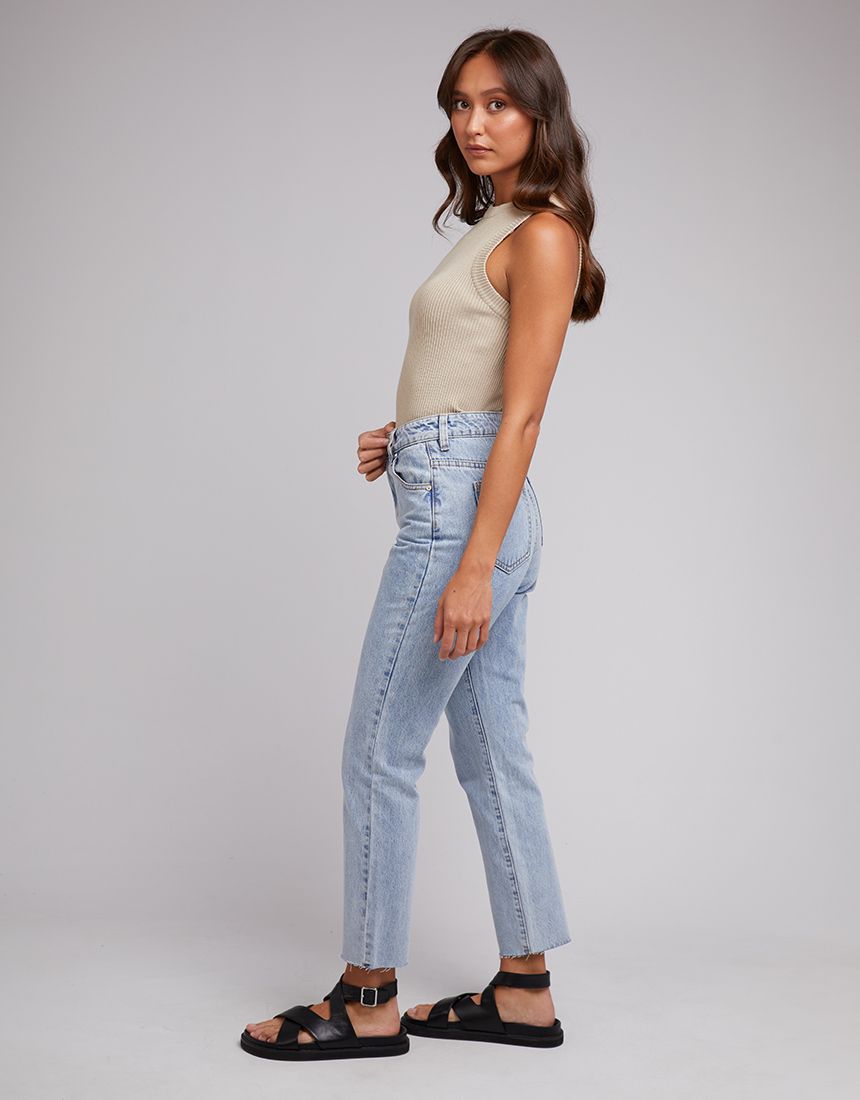 Ellie Knit Tank - Beige