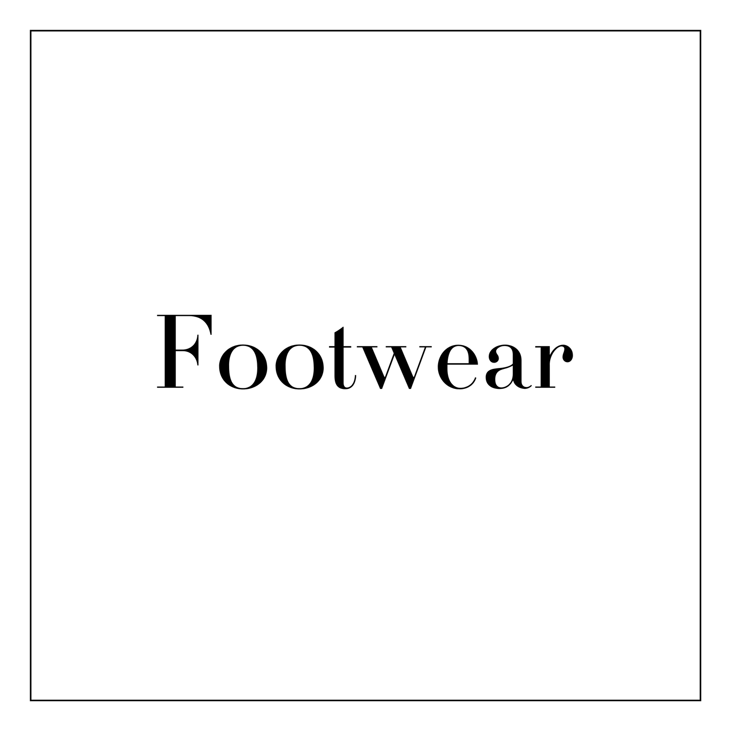 Footwear