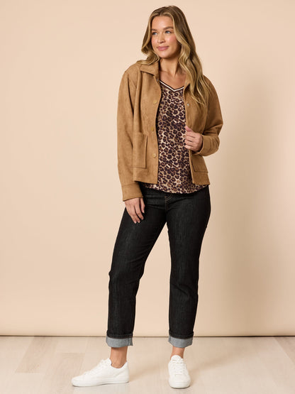Downtown Suede Jacket