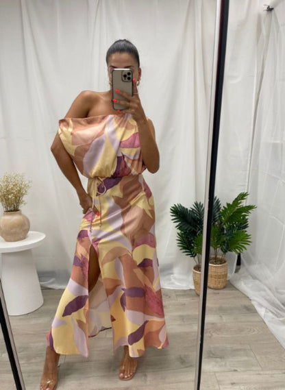 Elenor One Shoulder Dress