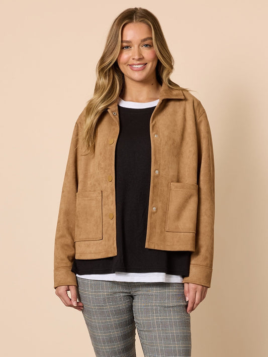 Downtown Suede Jacket