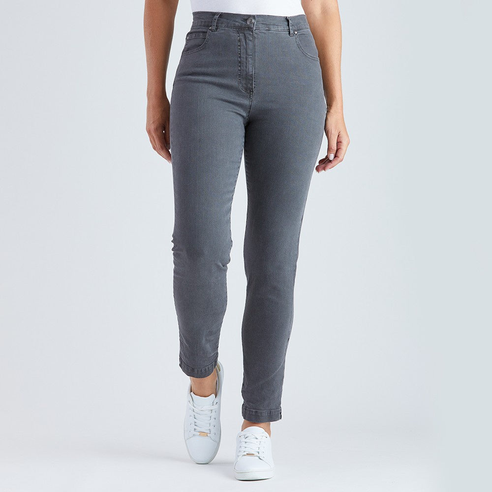 Slim Leg Miracle Jean - Charcoal