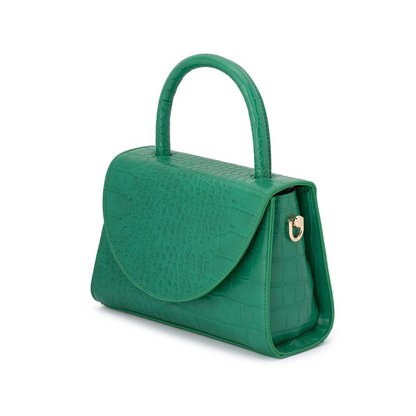 Nadia Top Handle Bag - Green
