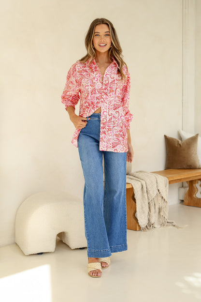 Dimity Paisley Shirt