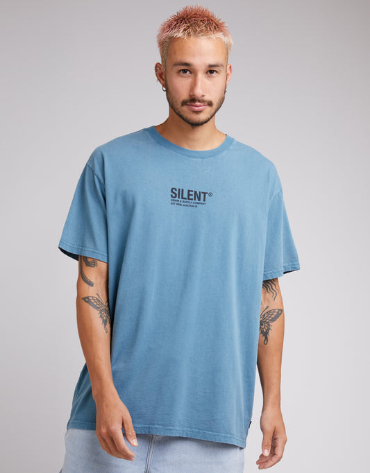 Icon Tee - Ocean Blue