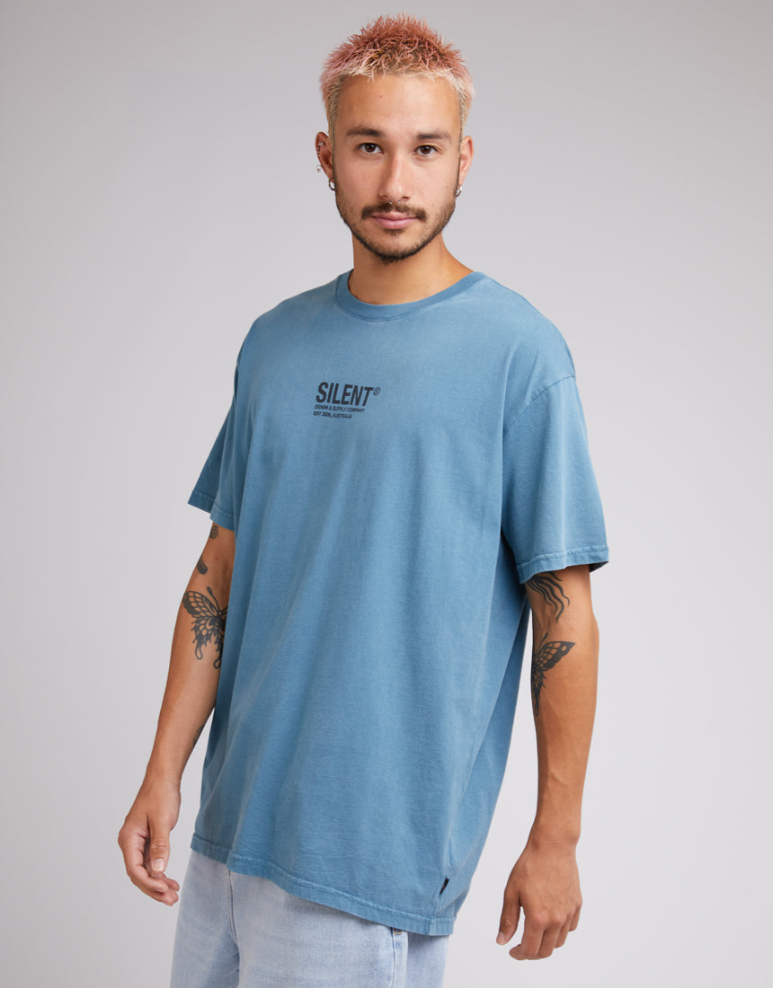 Icon Tee - Ocean Blue