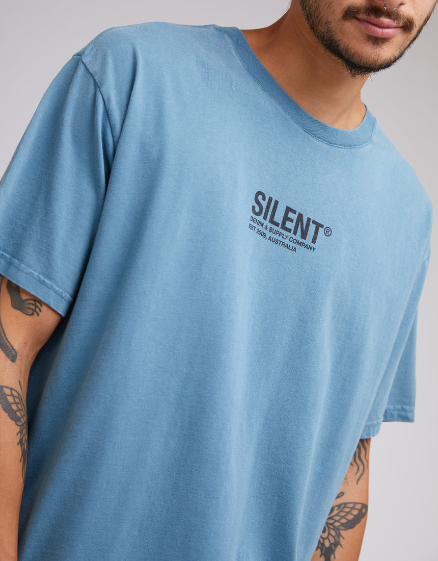 Icon Tee - Ocean Blue
