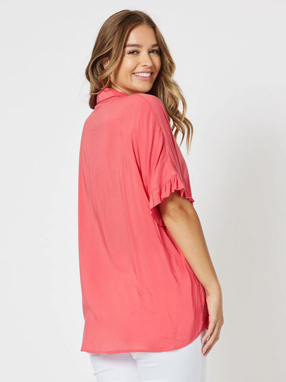 Kylie Shirt - Coral