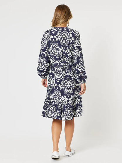 Emily  Button Dress