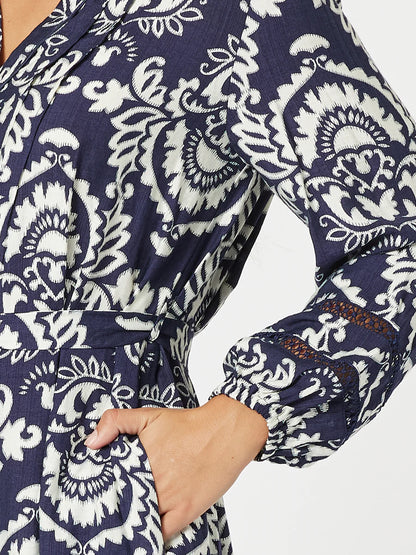 Emily  Button Dress