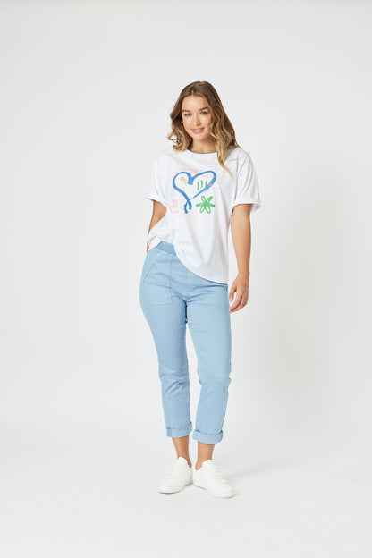 New Isabella Pant- Blue