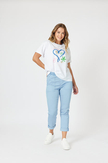New Isabella Pant- Blue