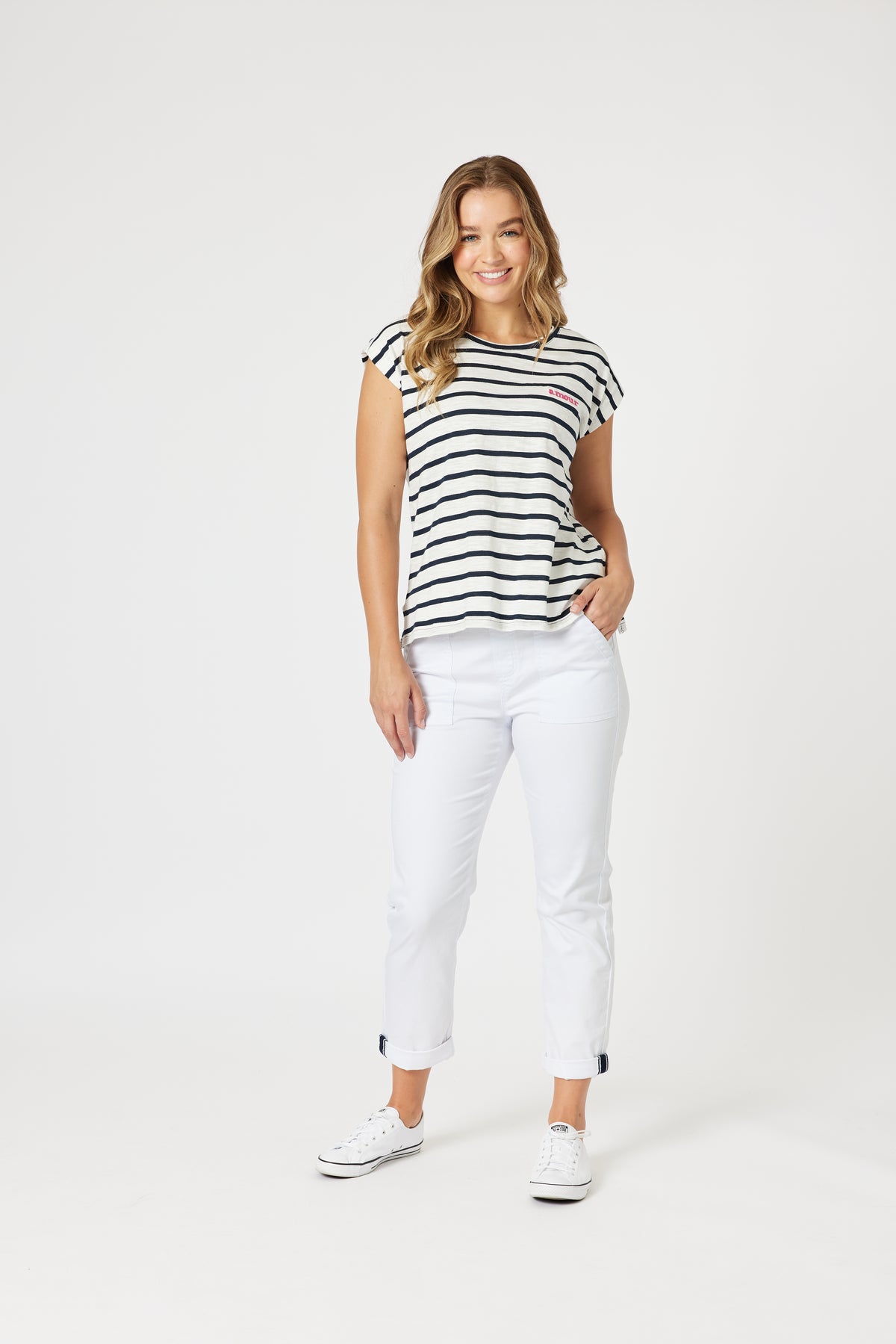 New Isabella Pant- White