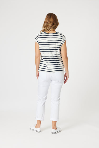 New Isabella Pant- White