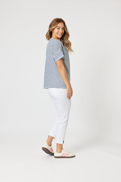 New Isabella Pant- White