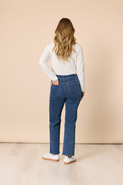 Everyday Straight Leg Jean - Denim
