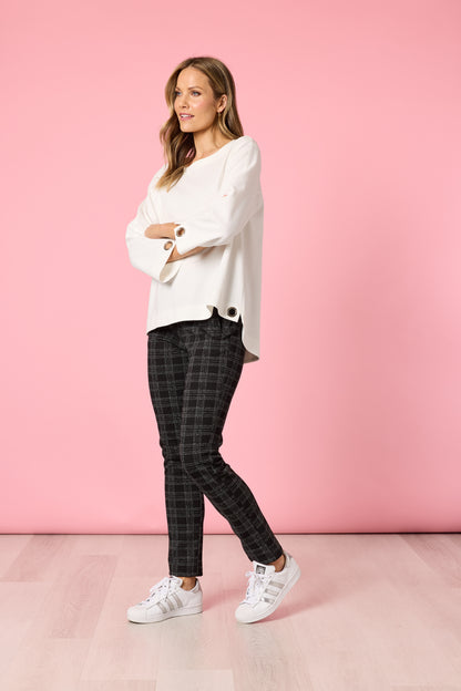 Cannes Check Pant