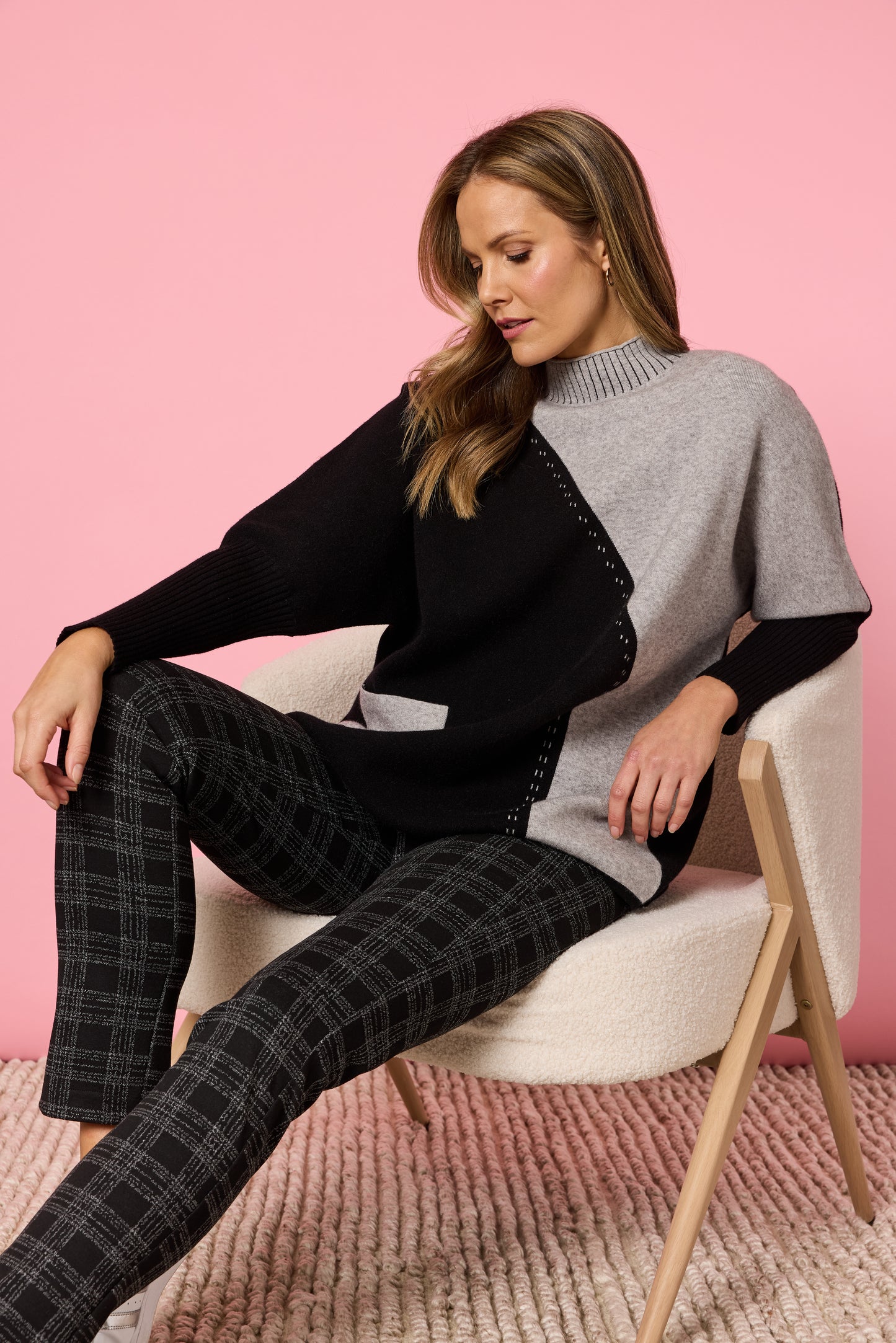 Cannes Check Pant